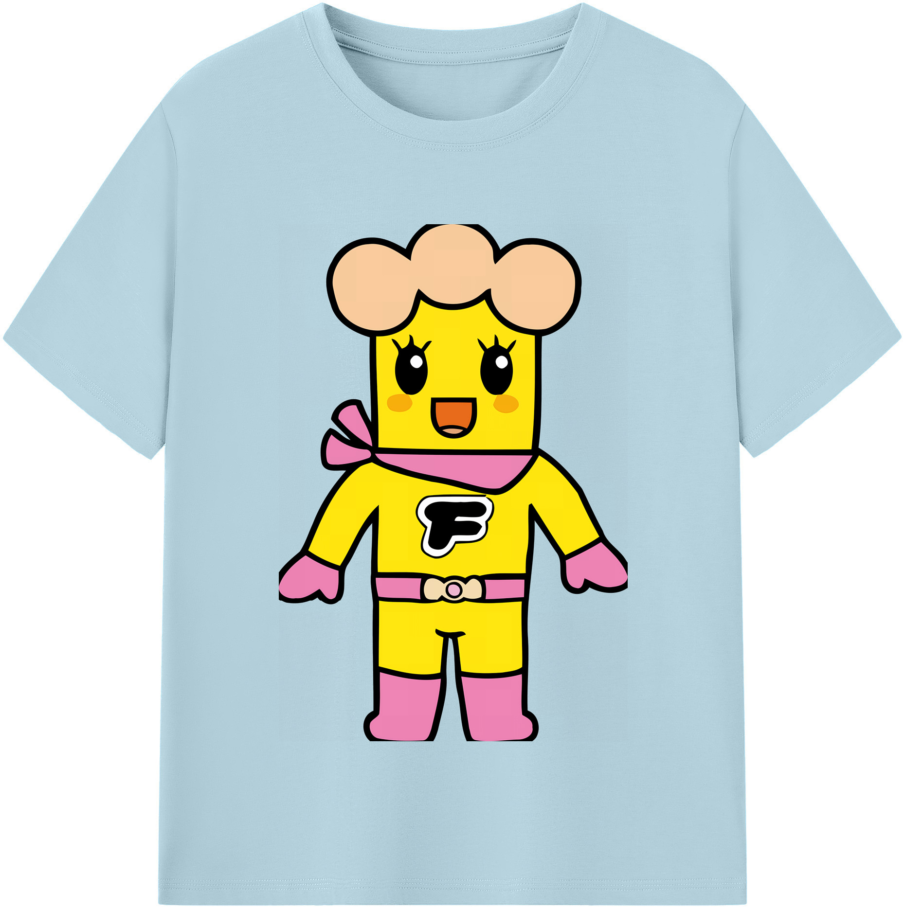 （画像用） アンパンマン Anpanman 綿100％半袖Tシャツ（フロントプリント）
